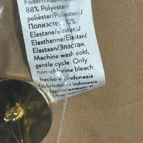 NEW Spanx Blazer Jacket Womens XS brown perfect tailored business casual classic - Picture 8 of 11